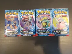 Pokemon TCG Scarlet & Violet – Journey Together Booster Pack - Pick Your Art! - Image 1