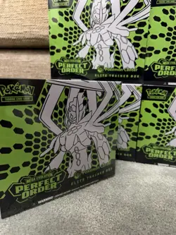 Pokemon Perfect Order Pokemon Center Elite Trainer Box ETB BRAND NEW x2 - Image 5