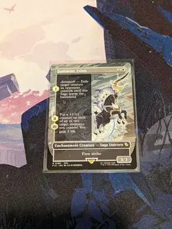 Summon: Ixion #0195 (Borderless) Unplayed NM MTG Final Fantasy - Image 1