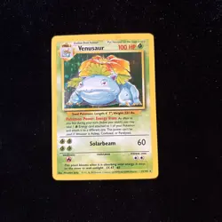 1999 Pokemon Base Set - #15/102 Venusaur Holo (Rare) NM - Image 1