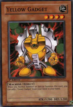 Yellow Gadget - SDMM-EN017 - Common - Unlimited Edition Lightly Played Structure - Image 1