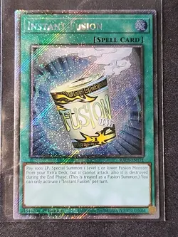 INSTANT FUSION 2024 YU-GI-OH Platinum Secret Rare 1st Ed. #RA03-EN171 MINT - Image 1