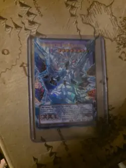 YUGIOH MIRRORJADE THE ICEBLADE DRAGON OVERFRAME ULTRA RARE NM RA05-EN148 - Image 2