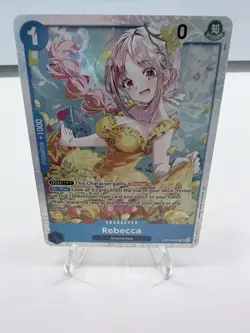 Rebecca OP15-053 Super Rare Adventure on Kami's Island One Piece NM - Image 1