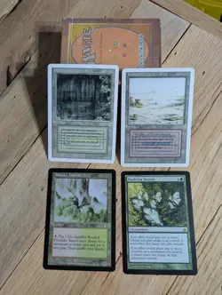 Magic the Gathering dual lands Badlands and Bayou MTG - Image 1