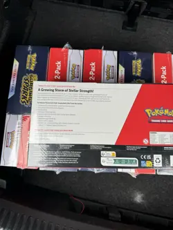 Pokemon SURGING SPARKS elite Trainer Box Etb & Booster Bundle Costco 2 Pack - Image 3