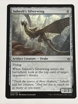 MTG War of the Spark Saheeli's Silverwing 243/264 NM - Image 1