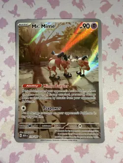 Pokemon TCG Mr. Mime Card 179/165 Scarlet & Violet 151 English Edition Nm - Image 1