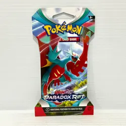 1x Paradox Rift- Scarlet & Violet Sealed Pokemon Card Sleeved Booster Pack - Image 1