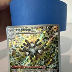 Magneton 159 Scarlet & Violet Promo Card Surging Sparks - Image 3