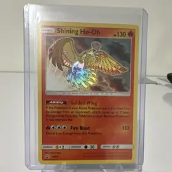 Pokemon TCG Shining Ho-Oh SM70 SM Promo Holo Rare Basic Card 2017 - Image 3