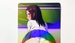 Hayase Nagatoro Sexy Doujin Waifu Girl Anime Hentai Art Goddess Card - Image 1