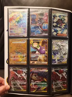 Pokemon Cards Binder SIR IR FULL ART MEGA ATTACK RARE - Image 2
