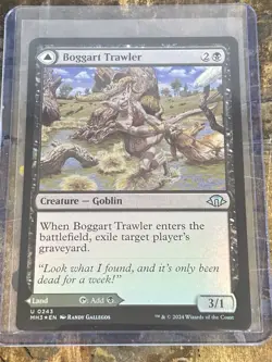 Boggart Trawler - 243 Foil MTG MH3 LP slight foil bend - Image 5