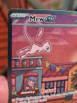 Mew ex 053 Sv: Scarlet & Violet Promo Cards Holo NM SVP - Image 4