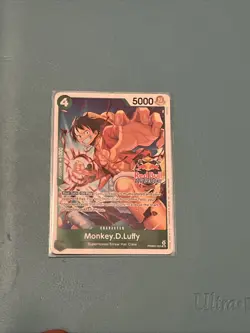 Monkey.D.Luffy (Red Bull Double Don!!) PRB02-005 One Piece Promotion Cards - Image 1