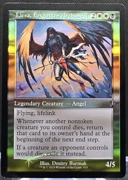 Liesa, Forgotten Archangel #433 Innistrad Remastered Retro Frame Foil Rare - Image 1