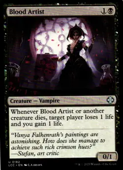 Blood Artist – Commander: The Lost Caverns of Ixalan 182 • U - Image 1