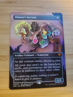 Painter's Servant • NM • Lorwyn Eclipsed Special Guest SPG MTG Borderless Mythic - Image 1