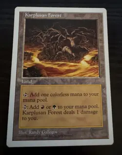 Karplusan Forest - Fifth Edition Magic the Gathering MTG - Image 1