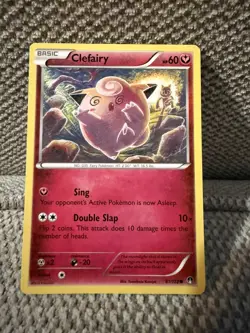 Clefairy 81/122 Common XY - BREAKpoint Pokemon Card Non-Holo LP - Image 1