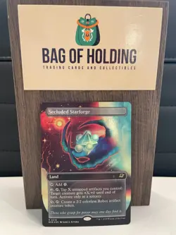 Secluded Starforge - FOIL - Borderless -Edge of Eternities -NM - Magic - MTG - Image 1
