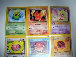 Lot de 9 cartes Pokemon - NEO REVELATION (2002) - Floravol & autres - Image 2