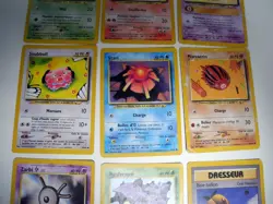 Lot de 9 cartes Pokemon - NEO REVELATION (2002) - Floravol & autres - Image 3