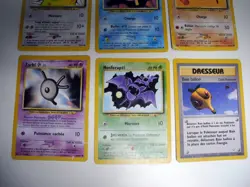Lot de 9 cartes Pokemon - NEO REVELATION (2002) - Floravol & autres - Image 4