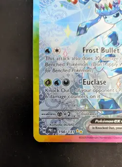 Pokemon TCG Glaceon EX 150/131 Prismatic Evolutions Sir - Image 5