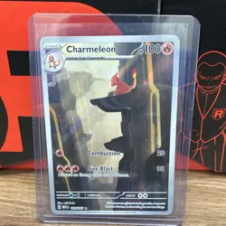 Pokemon Charmeleon 169/165 Scarlet & Violet 151 Illustration Rare 100 HP English - Image 1