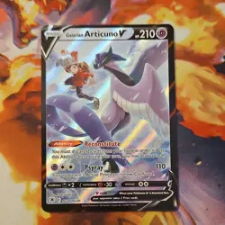 Pokemon Galarian Articuno V TG16/TG30 Ultra Rare Holo Swsh10 Trainer Gallery Sa… - Image 1
