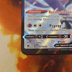 Pokemon Galarian Articuno V TG16/TG30 Ultra Rare Holo Swsh10 Trainer Gallery Sa… - Image 2