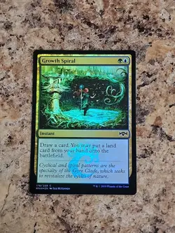 Growth Spiral - Foil - Ravnica Allegiance #178/259 MTG Magic The Gathering - Image 1
