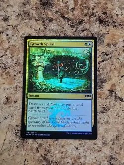 Growth Spiral - Foil - Ravnica Allegiance #178/259 MTG Magic The Gathering - Image 2