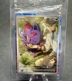 Pokemon TCG Journey Together ETB Pokemon Center Stamped N’s Zorua SVP189 Sealed - Image 1