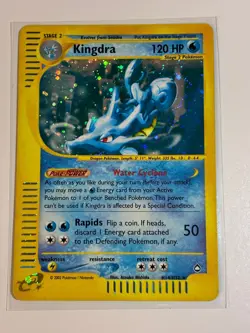 Kingdra Holo Aquapolis H14/H32 Pokemon TCG - Image 2