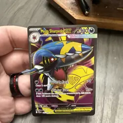 MEGA SHARPEDO EX 2025 POKEMON PHANTASMAL FLAMES ULTRA RARE 113/094 Q6894 - Image 1