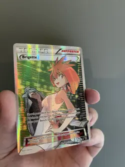 Pokemon TCG Bridgette 161/162 full art XY Breakthrough rare 2016 - Image 1