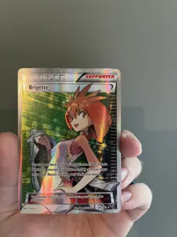Pokemon TCG Bridgette 161/162 full art XY Breakthrough rare 2016 - Image 3