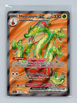 Holo Hydrapple ex - 156/142 Ultra Rare Stellar Crown Pokemon TCG - Image 1