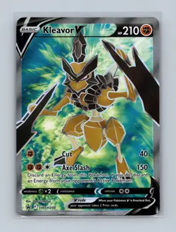 Kleavor V (Full Art) SWSH248 Holo Promo Sword & Shield Promo Pokemon LP - Image 1