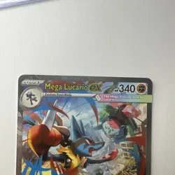 Mega Lucario EX Special Illustration Rare Pokemon TCG 179/132 Pack Fresh NM - Image 3