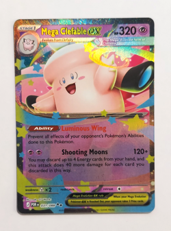 Mega Clefable ex 031/088 Double Rare English - Pokemon TCG Perfect Order - Image 3