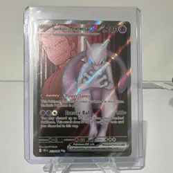 Pokemon Team Rocket's Mewtwo EX 213/182 Sv10 Destined Rivals Full Art NM - Image 3