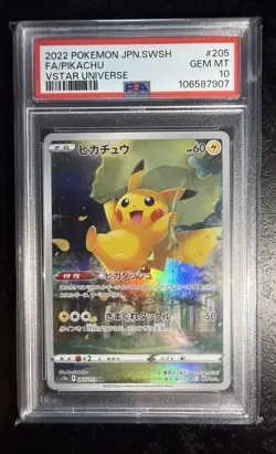 PSA 10 Pikachu AR 205/172 S12a VSTAR Universe Pokemon Karte Japanisch - Image 1