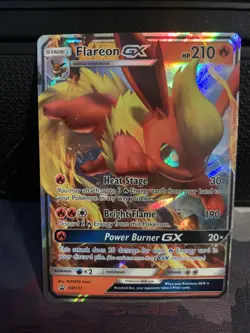 Flareon GX SM171 Sun & Moon Black Star Promo Holo Rare Pokemon TCG LP - Image 1