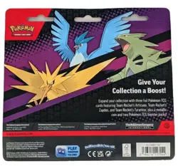 Pokemon TCG Team Rocket's Articuno Zapdos Tyranitar Foil Booster Pack – 2 Sealed - Image 2