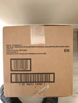 Pokemon Venusaur EX & Blastoise EX Premium Special Collection - SEALED CASE of 6 - Image 1