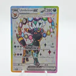 Pokemon Umbreon ex SVP176 Promo Full Art Tera Holo Scarlet & Violet 280 HP - Image 1